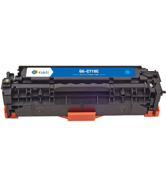 Картридж лазерный G&G GG-C718C голубой (2900 стр.) для Canon MF8330i/MF8330/MF8350/LBP7200