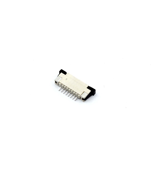 Разъем FPC Half Coverage Top Contact 1.0K-BS-8PWB 8 pin высота 2мм шаг 1мм