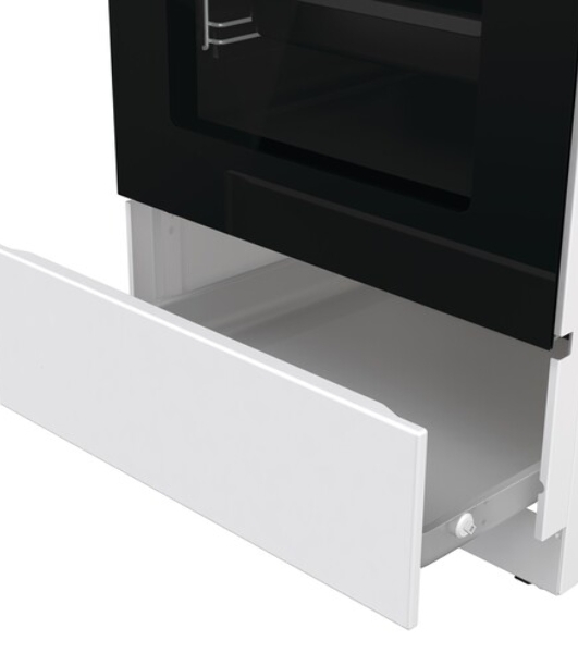 Плита комбинированная Gorenje GK5C42WF-B белый, конфорок 4 газовых, духовка 70 л, 50 см x 85 см x 59.4 см