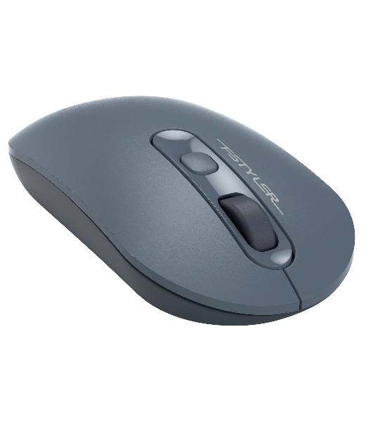 Мышь беспроводная A4Tech Fstyler FG20 пепельный/синий, 2000 dpi, радиоканал, USB, кнопки - 4