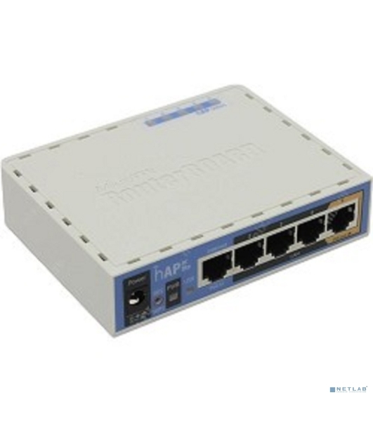Роутер MikroTik RB952Ui-5ac2nD 2.4+5 ГГц, 802.11a/b/g/n/ac, MIMO 2x2, 5x Ethernet