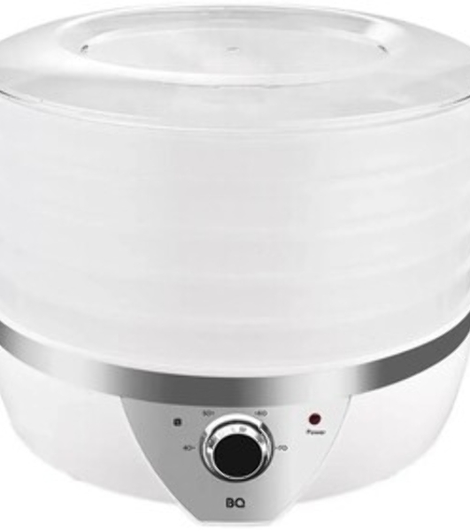 Сушилка для овощей и фруктов BQ FD1002 белый-стальной