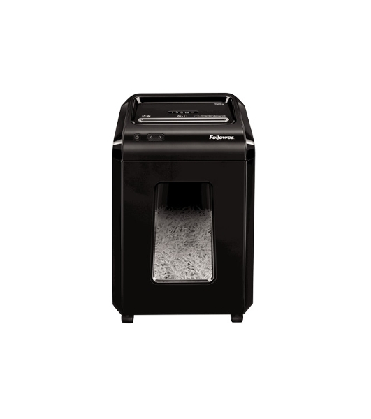 Шредер Fellowes Powershred 92Cs FS-1719301 P-4, 4х38мм, 18лст., 25лтр., уничтожает: скобы, карты, скрепки, CD