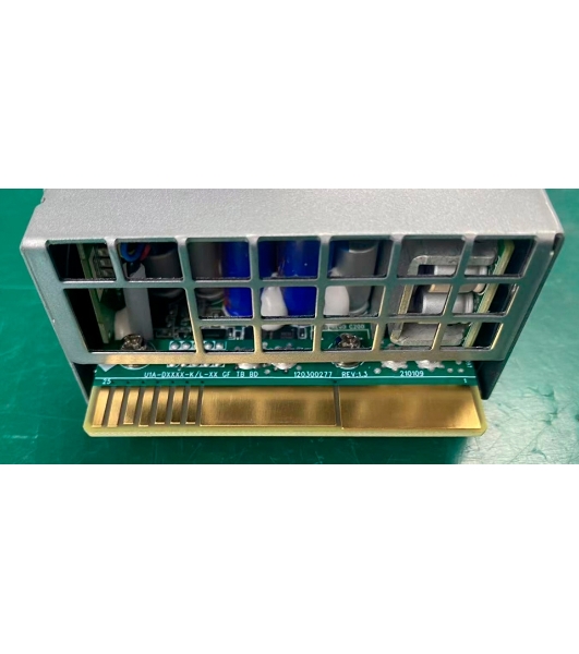 Блок питания серверный Server power supply Qdion Model U1A-D1300-L P/N:99MAD11300I1170114 CRPS 1U Module 1300W Efficiency 80 Plus Platinum, Gold Finger (option), Cable connector: C14