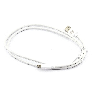 Дата-кабель Amperin USB-Lightning 1m 2A белый (YDS-C-AL)