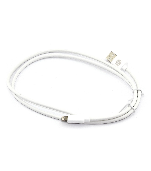 Дата-кабель Amperin USB-Lightning 1m 2A белый (YDS-C-AL)