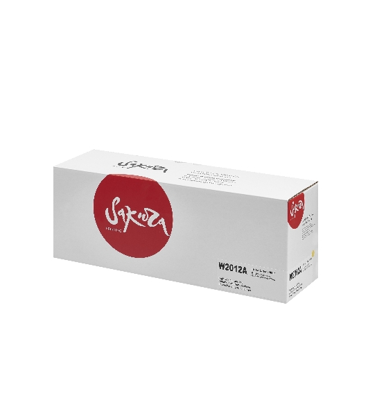 Картридж лазерный Sakura W2012A для HP Color LaserJet Enterprise M856dn/M776dn/MFP M776z/MFP M776zs, желтый, 13000 к.