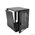 Шкаф ЦМО телекоммуникационный настенный сварной 12U (600 650) съемные стенки, дверь стекло, черный, фото8