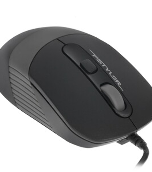 Мышь проводная A4Tech Fstyler FM10 черный/серый, 1600 dpi, USB, кнопки - 4