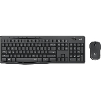 Комплект клавиатура+мышь Logitech MK295 беспроводной, USB, чёрный, фото15