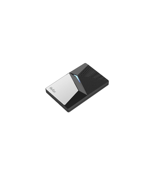 Внешний SSD Netac Z7S, 120 Gb, USB 3.2 Gen 2 Type-C, R/W 550/480, черный