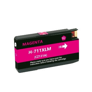 Картридж струйный NVPrint 711 (NV-CZ131A) Magenta для HP Designjet T120/T520 (27 мл) совместимый
