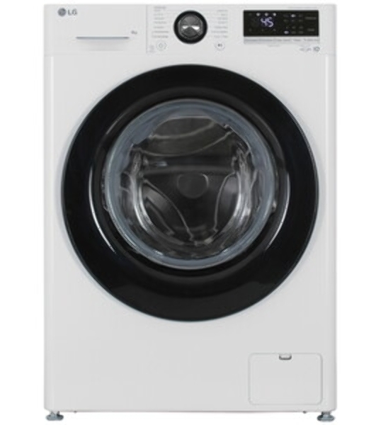 Стиральная машина LG F2V3PS6W белый, загрузка фронтальная 8 кг, 1200 об/мин., класс: A