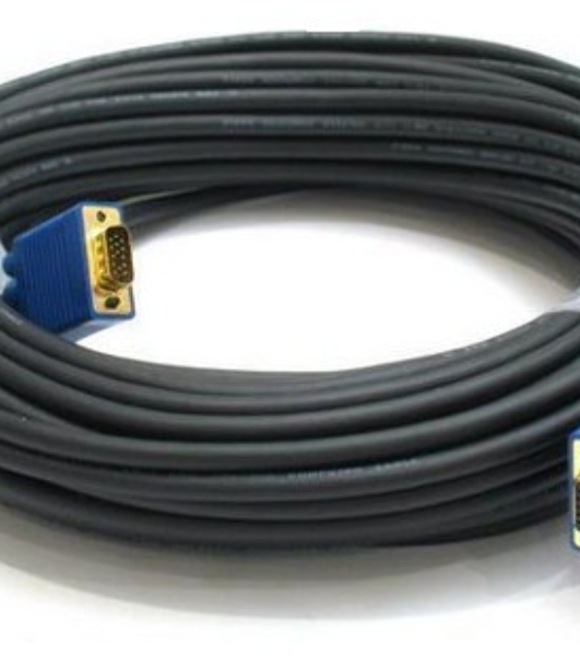 Кабель VGA DB15 (m)/DB15 (m) 20м феррит.кольца