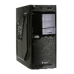Компьютерный корпус Miditower ExeGate XP-330U Black, ATX, (XP350, Black,120мм), 2хUSB+2хUSB 3.0, Audio, фото 1