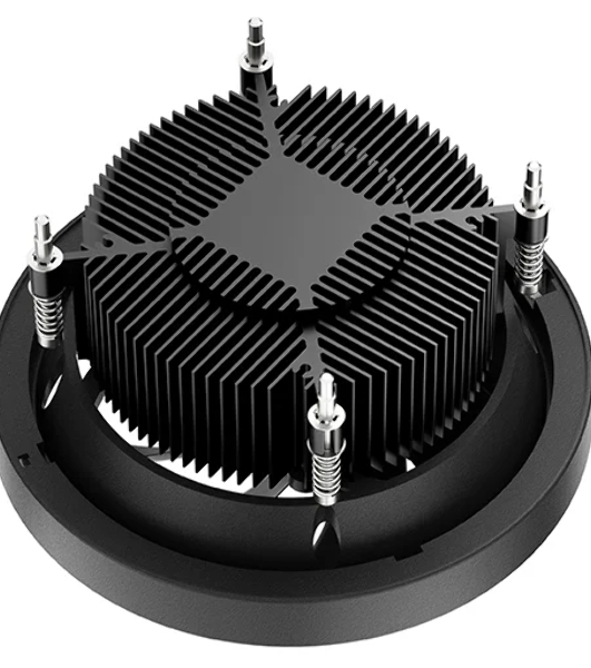 Кулер для процессора DEEPCOOL UL551 черный,(только сокет 1700), 136 мм, алюминий, 1800 об/мин, 26.8 дБ, 4 pin, 95 Вт, 71 мм