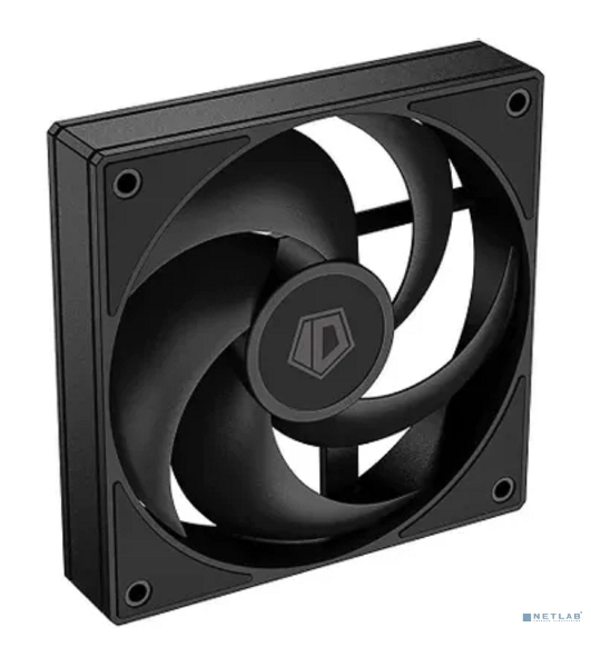 Вентилятор для корпуса ID-Cooling AS-140-K черный, 140 мм, 1800 об/мин, 24.9 дБ, 4 pin