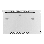 Шкаф телекоммуникационный 19' настенный 6U ExeGate EC-WM-6U.600.M.GREY (19', 6U, 600x600x370 мм (ШхГхВ), передняя дверь металл, съемные боковые панели, пыле- и влагозащита IP23, светло-серый RAL 7035), фото6