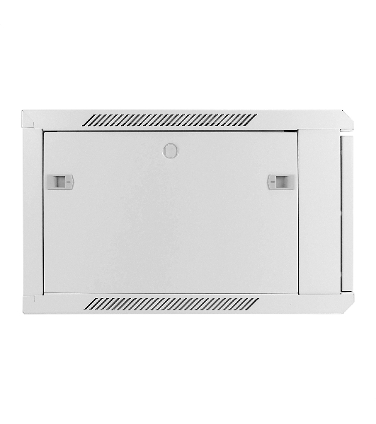 Шкаф телекоммуникационный 19' настенный 6U ExeGate EC-WM-6U.600.M.GREY (19', 6U, 600x600x370 мм (ШхГхВ), передняя дверь металл, съемные боковые панели, пыле- и влагозащита IP23, светло-серый RAL 7035)