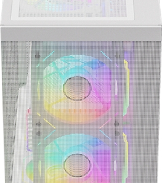 Компьютерный корпус Aerocool/Formula Crystal Z8 белый без БП ATX 9x120мм 7x140мм 1xUSB 2.0 1xUSB 3.0 1xUSB3.1 audio bott PSU