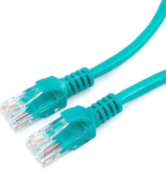 Патч-корд UTP Cablexpert cat.5e, 1.5м, литой, многожильный, зеленый