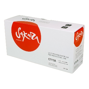 Картридж лазерный Sakura C7115A для HP LaserJet hp laserjet 1220/3300/3310/3320/3330/3380/1000/1005/1200, черный, 2500 к.