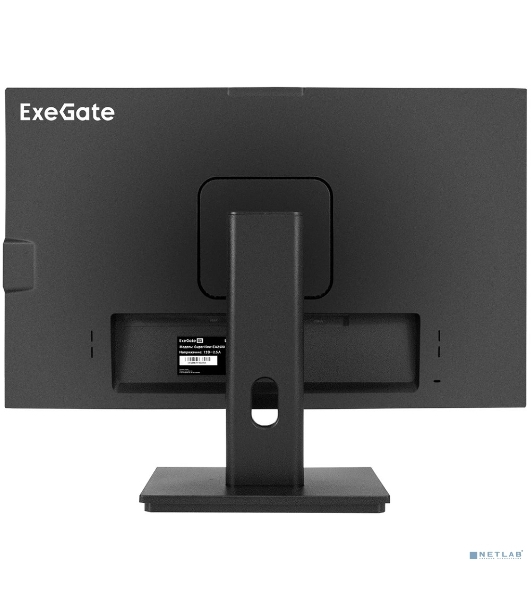 Монитор 23.8' ExeGate SuperView EA2400 IPS 1920x1080, 75 Гц, 5 мс, 16:9, 250 кд/м², HDMI 1.4, VGA, веб-камера (2 Мп), 3.5 мм, черный
