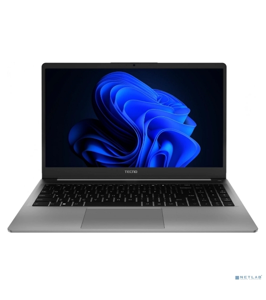 Ноутбук Tecno MegaBook K15SFA/15.6'/IPS/AMD Ryzen 5 7535HS/8Gb/512Gb SSD/AMD Radeon 660M/Windows 11 Home/серый/1.58kg