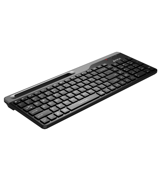 Клавиатура беспроводная A4Tech Fstyler FBK25, USB, Bluetooth/Радиоканал, черный/серый