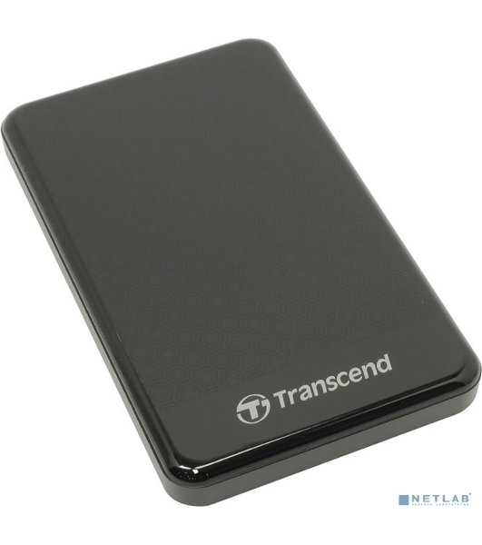 Внешний HDD 2.5' Transcend StoreJet 25A3, 2TB, USB 3.2 Gen 1 Type-A, 5400 rpm, черный