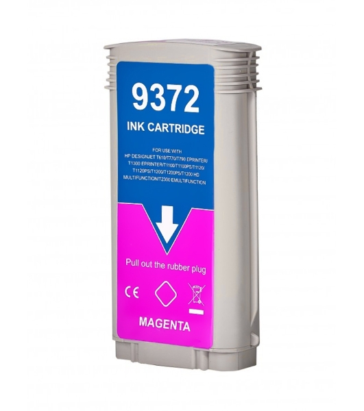 Картридж струйный NVPrint 72 (NV-C9372A) Magenta для HP DesignJet T1100, T1120, T1200, T1300, T610, T620, T770, T790, T2300, T795 (130 мл)