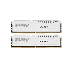 Оперативная память Kingston Fury Beast, DDR5, 32Gb (2x16Gb), 5600MHz, CL40, DIMM, с радиатором, белый, фото12