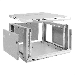 Шкаф телекоммуникационный 19' настенный 6U ExeGate EC-WM-6U.600.M.GREY (19', 6U, 600x600x370 мм (ШхГхВ), передняя дверь металл, съемные боковые панели, пыле- и влагозащита IP23, светло-серый RAL 7035), фото4