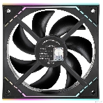 Кулер для корпуса Thermalright TL-M12R Reverse (124x120x25mm, 4-pin PWM, ARGB, 42.6CFM, 23.2dBA, 1500RPM, черный), фото9