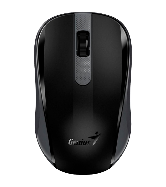 Мышь беспроводная Genius NX-8008S черный, 1200 dpi, радиоканал, USB, кнопки - 3