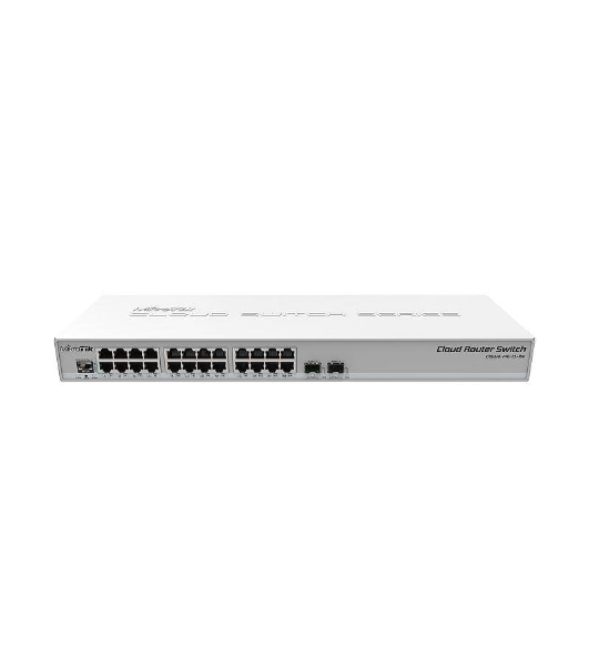 Маршрутизатор 24PORT 1000M CRS326-24G-2S+RM MIKROTIK