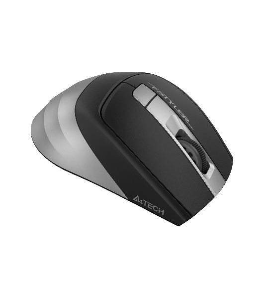 Мышь беспроводная A4Tech Fstyler FG35 серый/черный, 2000 dpi, радиоканал, USB, кнопки - 6