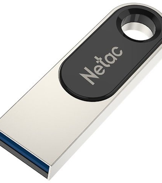 Флешка USB Netac U278 (NT03U278N-016G-20PN), 16Gb, USB 2.0, R/W 50/10, серебристый/черный