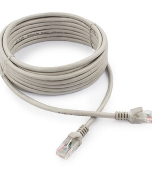 Патч-корд FTP Cablexpert cat.5e, 5м, литой, многожильный серый