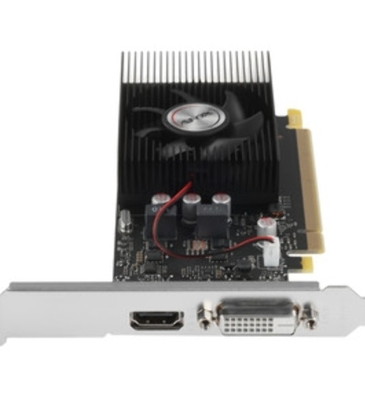 Видеокарта AFOX GT1030 2GB DDR5 64Bit DVI/HDMI ATX Single Fan (AF1030-2048D5L8) RTL 