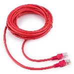 Патч-корд UTP Cablexpert cat.5e, 5м, литой, многожильный, розовый, фото 1
