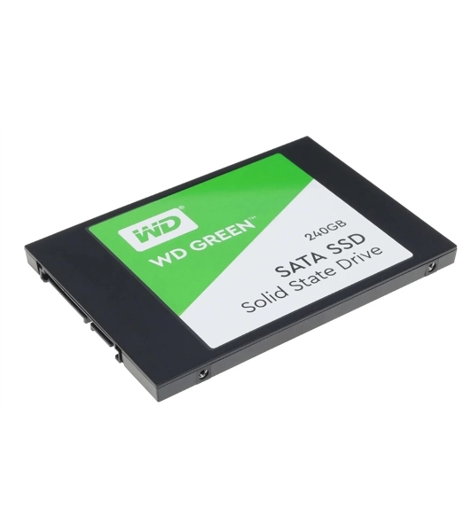 Накопитель SSD WD Green WDS240G3G0A, 240Gb, SATA III, 2.5', R/W 545/465