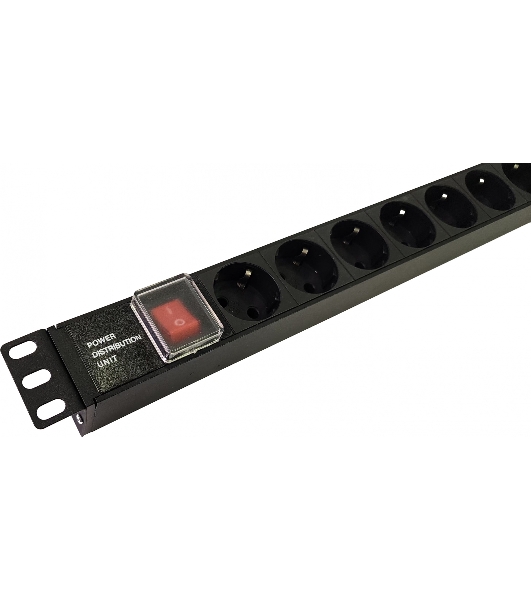 Блок распределения питания NTSS NTSS-PDU-DA1016 гор.размещ. 8x базовые 10A C14