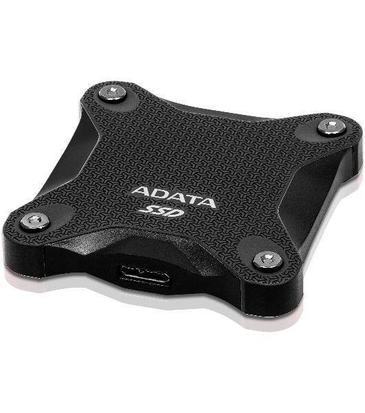 Внешний SSD ADATA SD620, 512Gb, USB 3.2 Gen 2 Type-A, R/W 520/460, черный