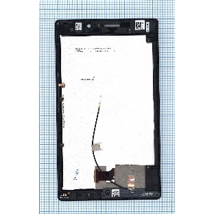 Модуль (матрица + тачскрин) для Asus ZenPad 7.0 Z370 белый с рамкой