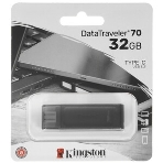 Флешка USB Kingston DataTraveler DT70 (DT70/256Gb), 256Gb, USB Type-C 3.2, R/W 70/45, черный, фото13