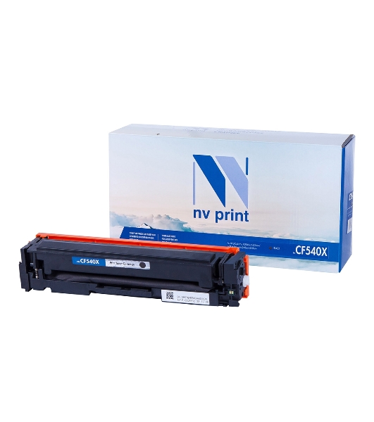 Картридж лазерный NVPrint совместимый HP CF540X черный для Color LaserJet Pro M254dw/M254nw/MFP M280nw/M281fdn/M281fdw (3200k)