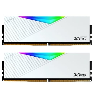 Оперативная память XPG Lancer, DDR5, 32Gb (2x16Gb), 6000MHz, CL30, DIMM, с радиаторами, RGB, белый