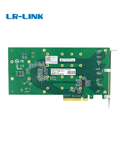 Адаптер для SSD PCIe x8 4-port M.2 NVMe Adapter