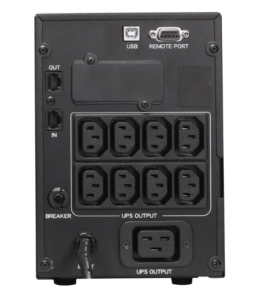 Источник бесперебойного питания Powercom Smart King Pro+ SPT-2000-II LCD 1600Вт 2000ВА черный